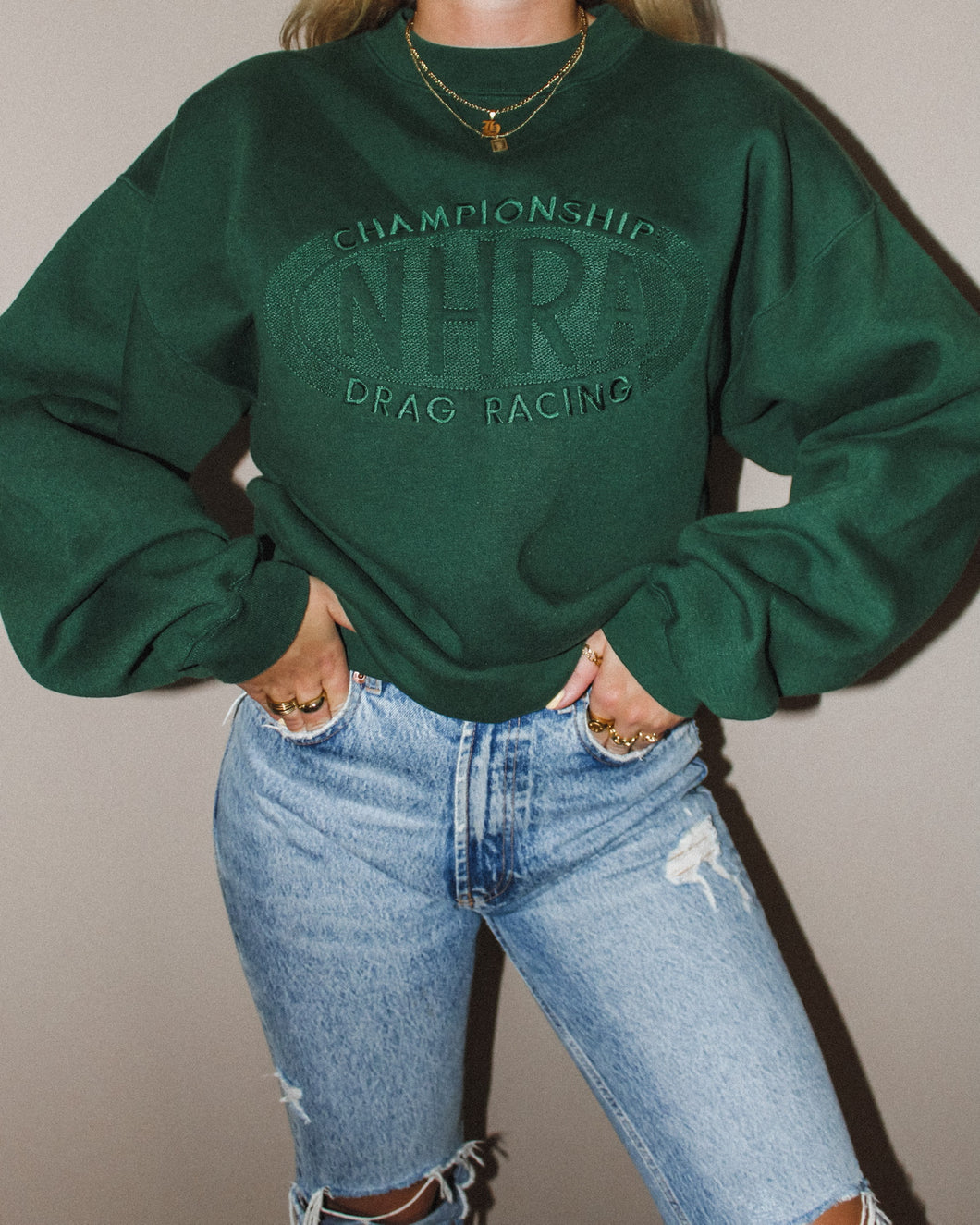 VINTAGE CHAMPIONSHIP NHRA DRAG RACING SWEATSHIRT