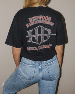 VINTAGE HARLEY DAVIDSON REDWOOD TEE